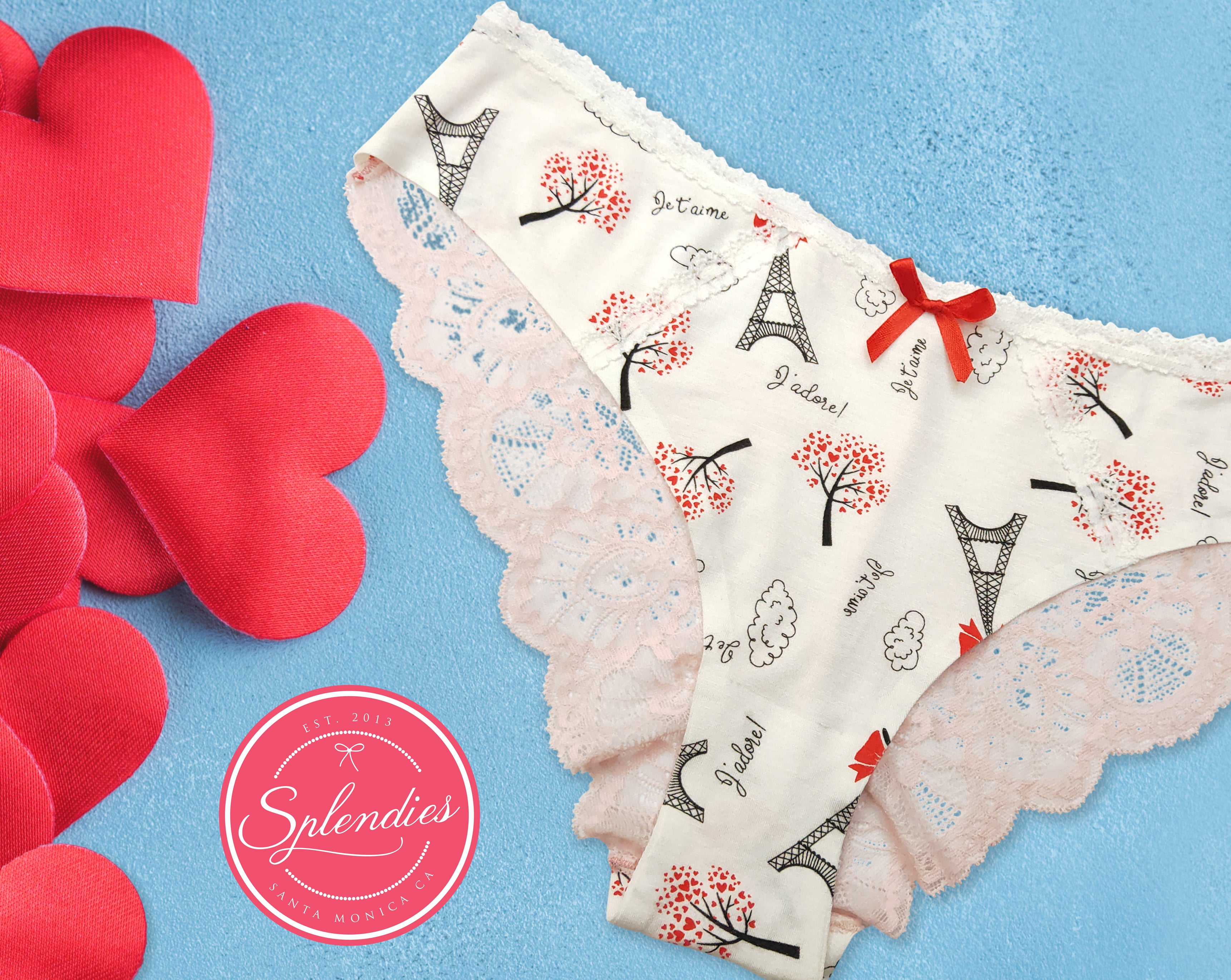 Special Valentine's Day Undies in January 2018 Splendies - I Heart You